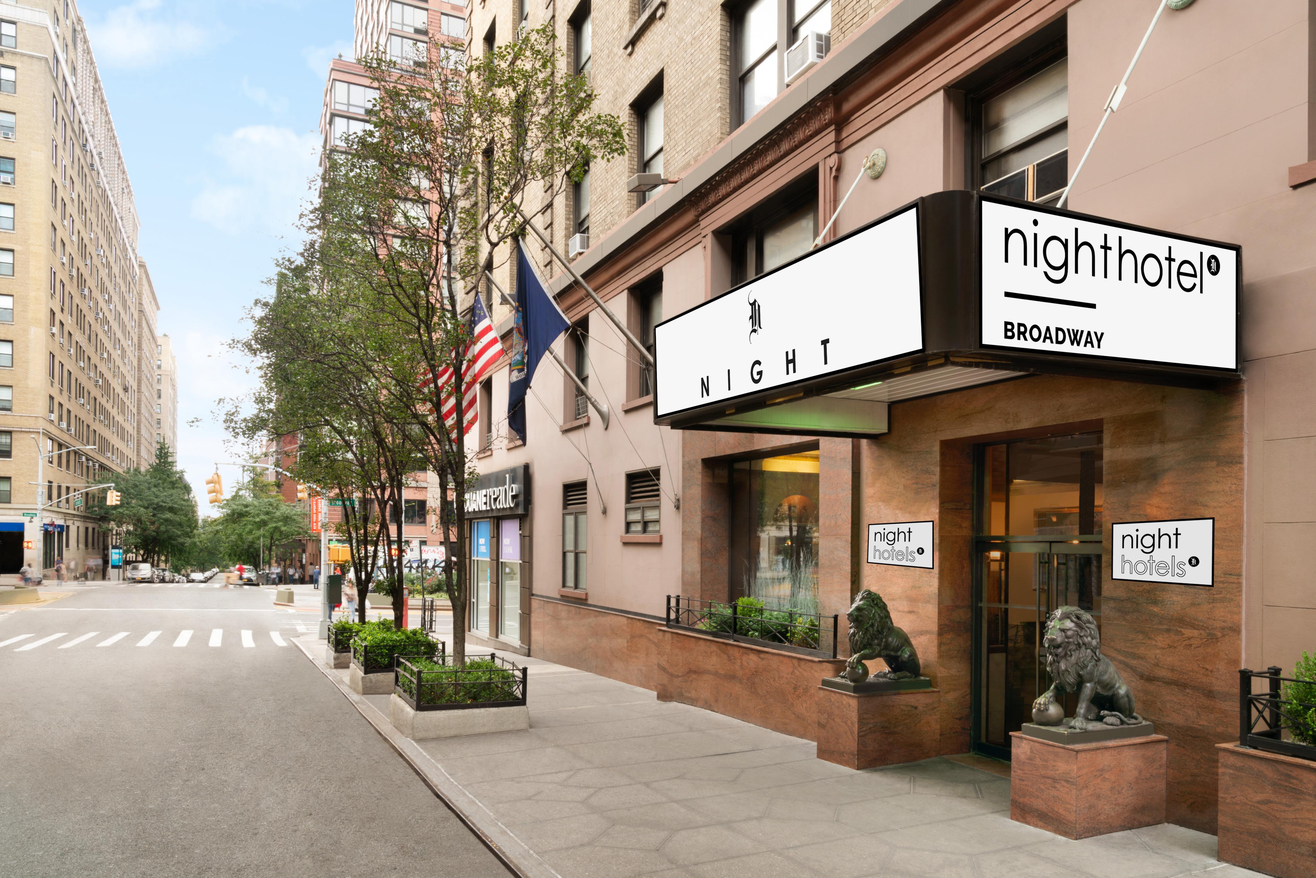 Night Hotel Broadway New York Exterior foto